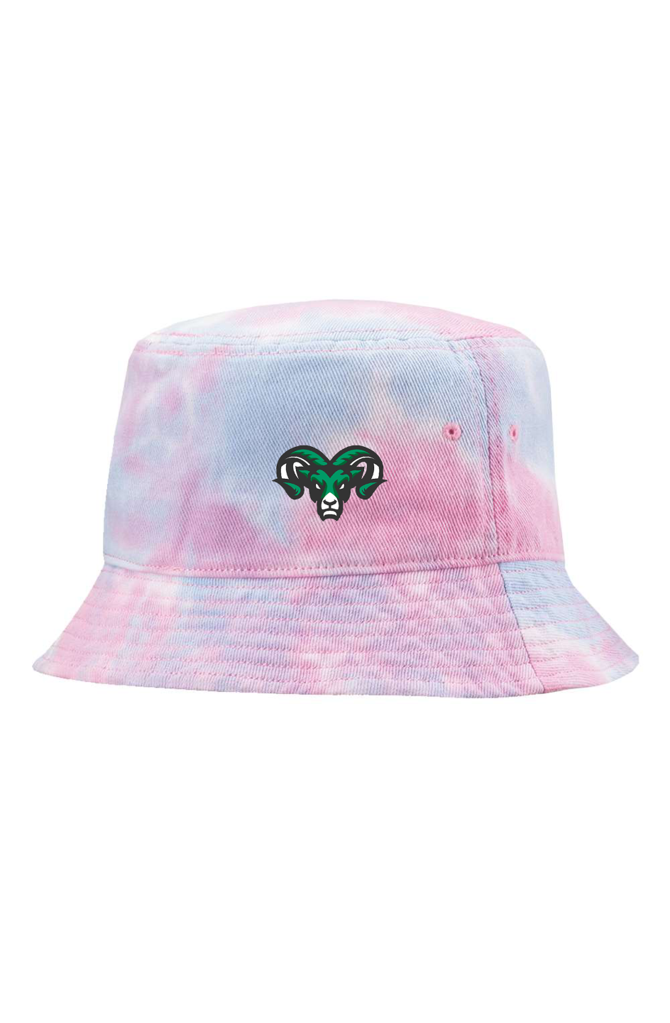 PR Collection - Cotton Candy Tie-Dye Ram Bucket Cap